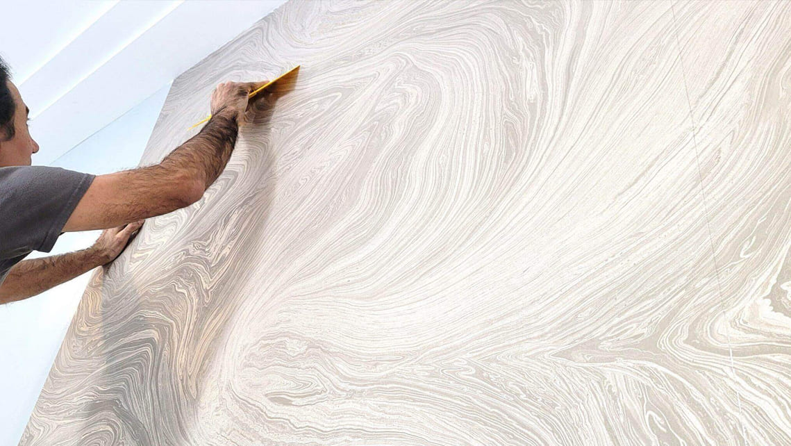 Non woven wallpapers