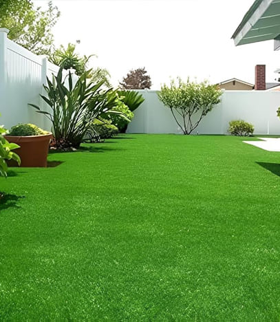 Grass turf for landscape purposes